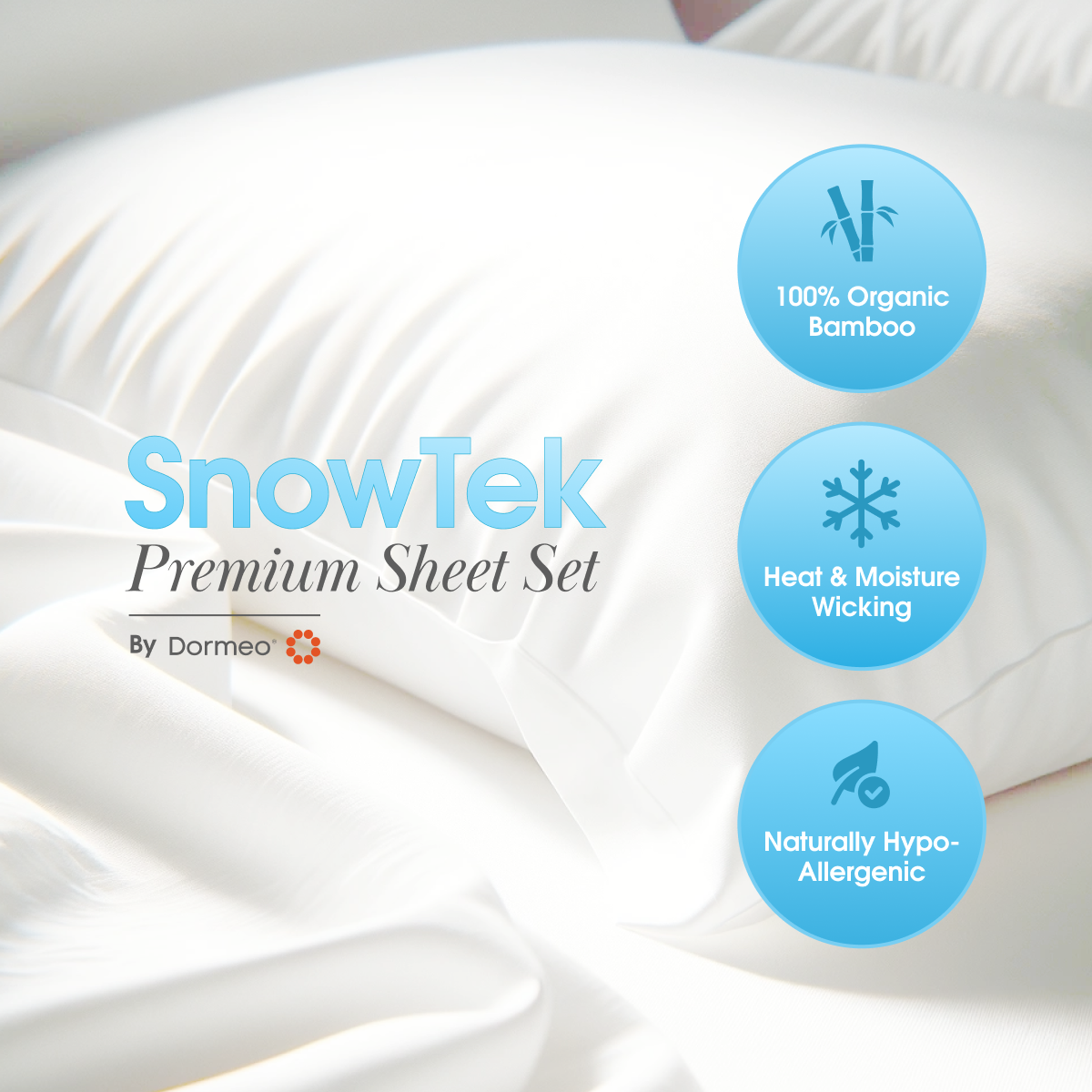 The SnowTek Premium Sheet Set by Dormeo®