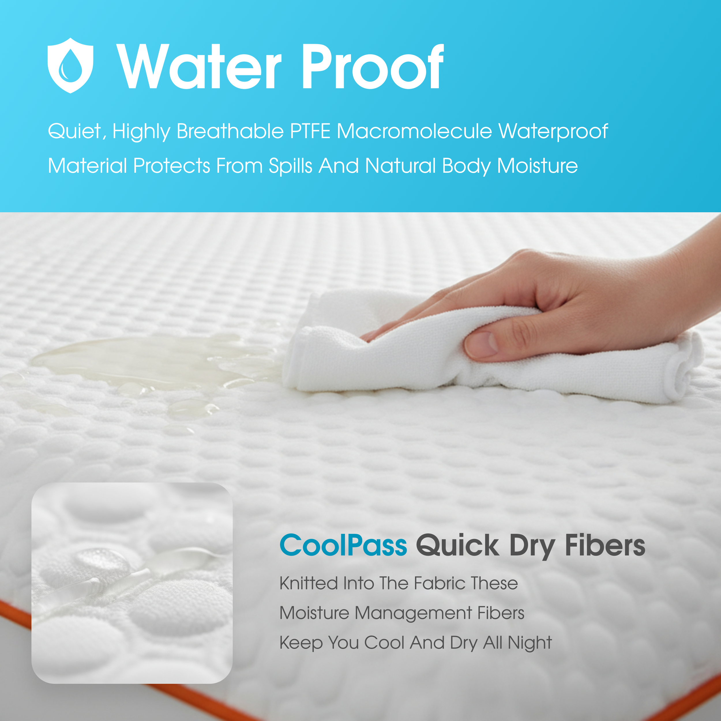Dormeo® Premium Waterproof Mattress Protector