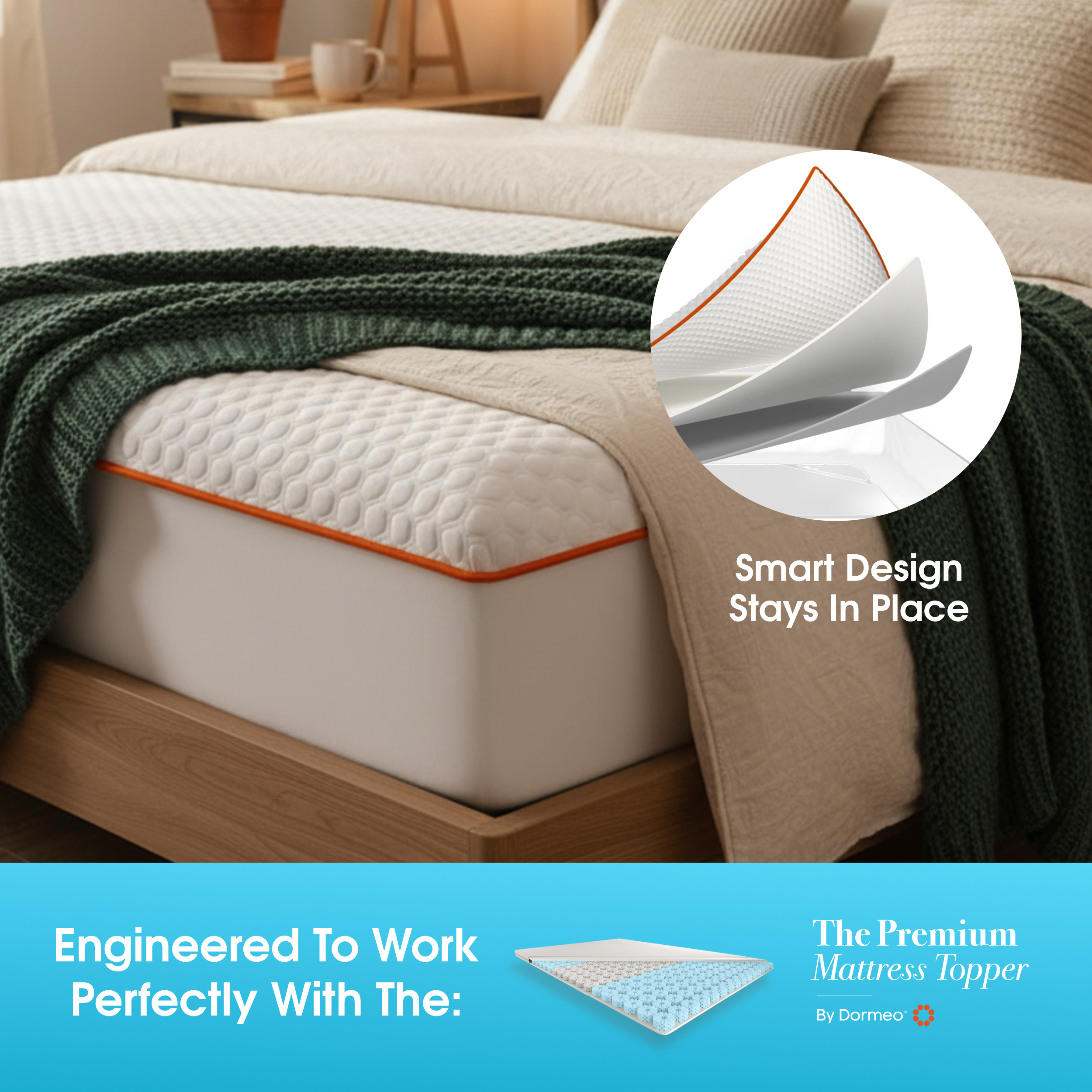 Dormeo® Premium Waterproof Mattress Protector